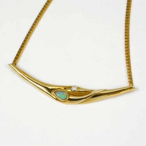 Romantisches collier 585 - romantisches, in