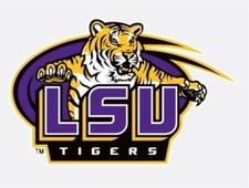 LSU Tigers Sticker NCAA