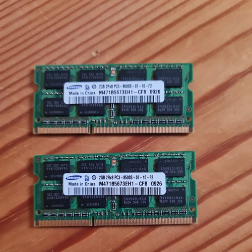 2gb samsung 2rx8 pc3 8500s - 2rx8, pc3-8500s
