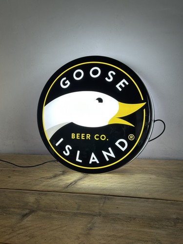 Goose island beer - island, neon