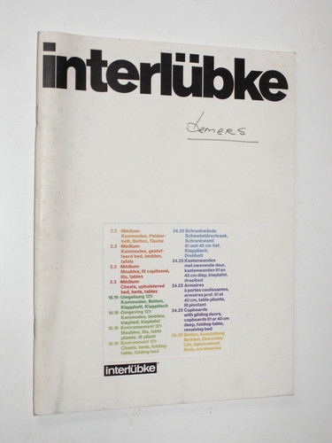 Vintage interlübke möbel - vintage,