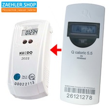 Kundo 202S 201S Austausch Qundis Q Caloric 5.5 AL 2.1 2.2 P2 Heizkostenverteiler