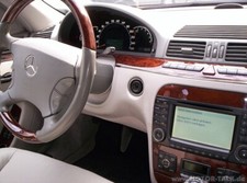 Holzlenkrad Mercedes S-Klasse W220 / CL W215 Lederlenkrad Holz - Lenkrad