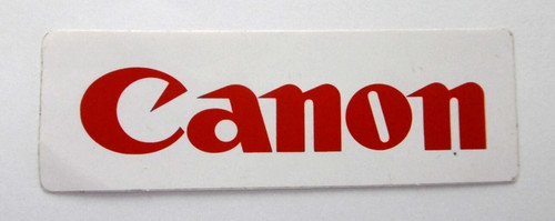 Werbe aufkleber canon - werbe-aufkleber,