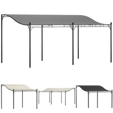 Outsunny Anbaupavillon Pergola