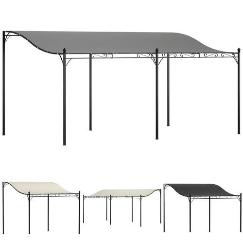 Outsunny anbaupavillon pergola - outsunny,