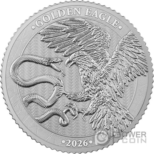 Golden eagle oz silber - golden, 1/10