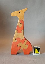 vintage Antonio Vitali design Holz GIRAFFE Ravensburger puzzle wooden toy
