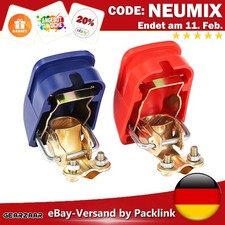 2x Batterieklemmen Polklemmen