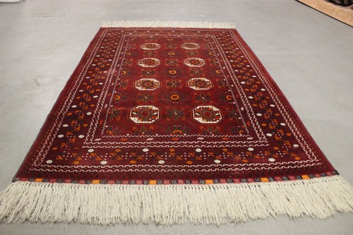 Antik handgeknüpfter afghan - handgeknüpfter,
