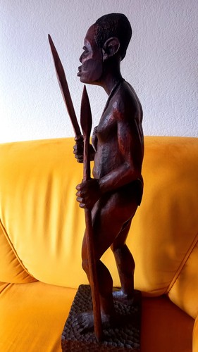 Afrikanischer krieger - afrikanischer,