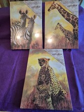 3 Afrika Bilder Auf Leinwand