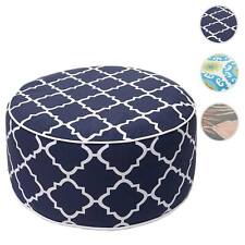 Sitzhocker HWC-G31, Pouf Sitzkissen Sitzsack Gartenhocker, Spun Poly In-/Outdoor