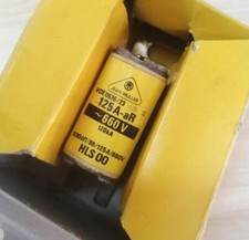 1pc used JEAN MULLER HLS00 Fast fuse VDE0636/23 125A-aR #D2