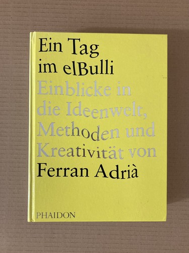 Ferran adriá ein tag im - adriá,