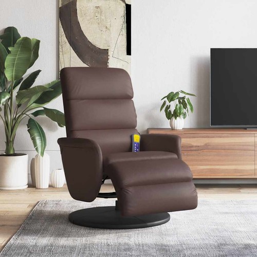 Massagesessel mit fußteil - massagesessel,