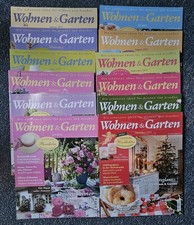 Zeitschriften Wohnen und Garten 12 Ausgaben 2017 Januar Bis