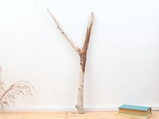 73cm Treibholz Astgabel, Schwemmholz Zweig Deko, Makramee, Holz Maritim, Strand