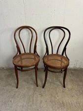 2x Thonet Bugholzstühle mit