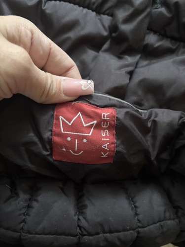 Kaiser fußsack schwarz - fußsack,