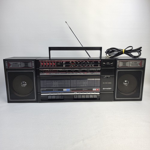 Sharp 372h boombox - sharp, wf-372h