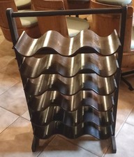 Weinregal Holz dunkel 