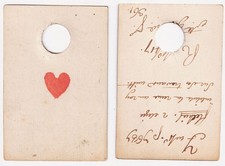 Spielkarte playing card Herz