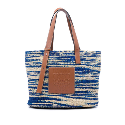 Loewe large raffia anagramm - loewe,
