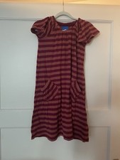 Finkid Sommerkleid Gr. 110/120 rot gestreift