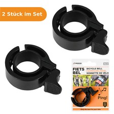 2x Fahrradklingel