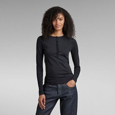 G-Star Raw Damen Knopfleiste