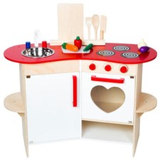 Kinderküche aus holz - kinderküche,