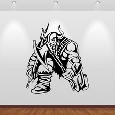 Wandtattoo Wikinger in