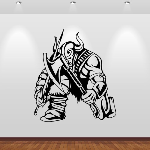Wandtattoo wikinger - wandtattoo,