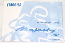 Yamaha YP 250 YP250 Majesty Bedienungsanleitung Fahrerhandbuch