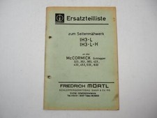 Mc Cormick 323 bis 633 Mörtl