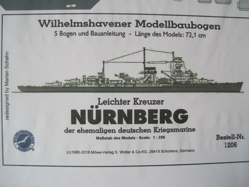 Nürnberg leichter kreuzer - nürnberg,