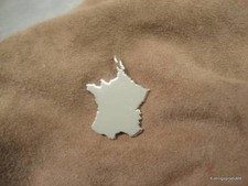 Landkarten Anhänger Ihrer Wahl in 925er Silber, Landkarte von A bis K - NEU