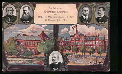 Kiel festpostkarte zum - kiel,,