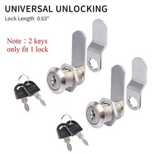 Cabinet Cam Lock Keyed Alike