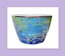 Goebel Porzellan Teelichthalter  Artis Orbis Claude Monet  Seerosen Kerzenhalter