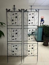 2er Set Rankgitter Metall