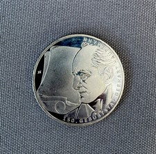 10 Euro Gedenkmünze von 2012 — 150. Geb. Gerhart Hauptmann — unzirkuliert 