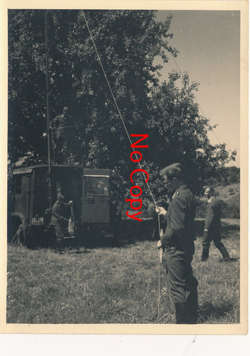 Foto luftwaffe funkwagen lkw - luftwaffe,