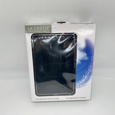 La Crosse Technology WS6835 Bunte Wetterstation mit Mondphasen – Schwarz