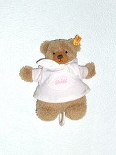 Steiff Bär Teddybär Teddy Schlaf gut Kleid rosa 237126 Spieluhr Schlaf Kindlein