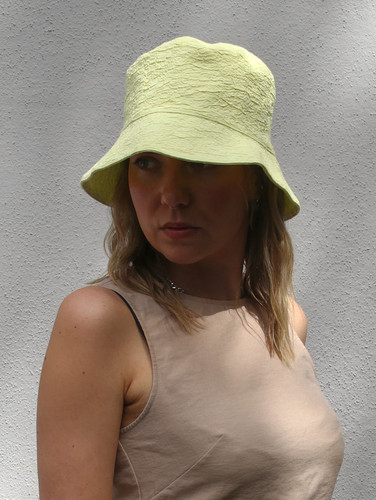 Cos bucket hat gelb - cos,