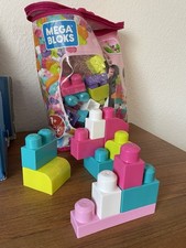 Mega Bloks - Bau Spielzeug Bauklötze Klemmbausteine Ab 1 Jahr - Gebraucht