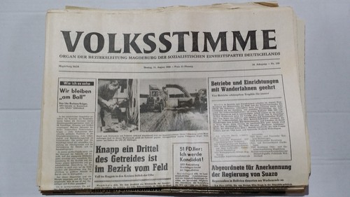 1980 volksstimme ddr - volksstimme,