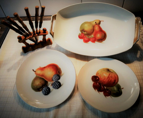 Teiliges obstteller set - 3-teiliges, obstteller-set